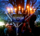 Downtown Menorah Lighting 2011