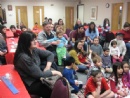 Fam Enrichment Havadallah and Falafel on Boden Jan 2012